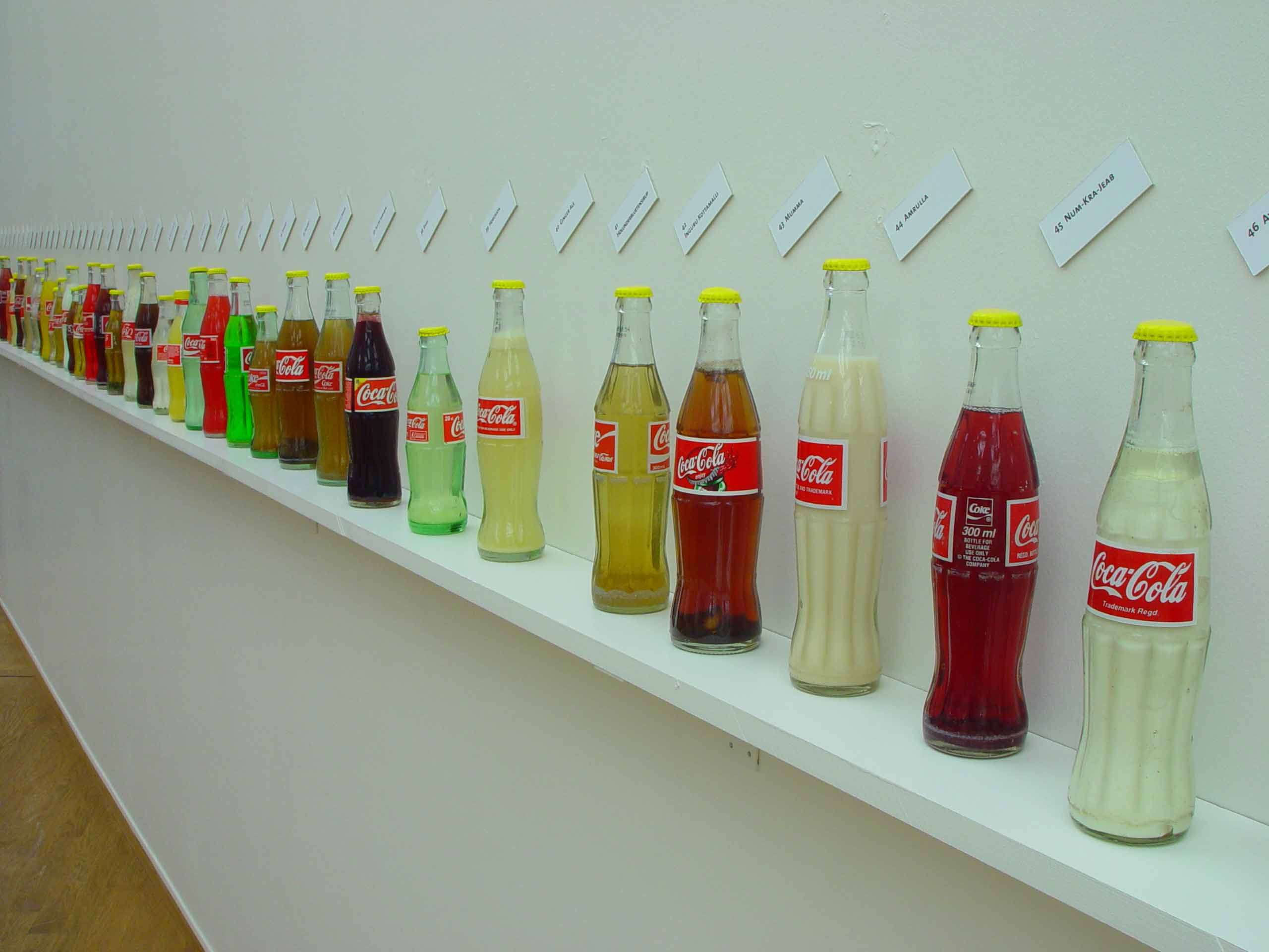 loca-cola bottles